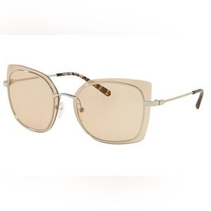 Michael Kors MK1040 PHUKET Sunglasses Gold & Silver Butterfly Frame NWT